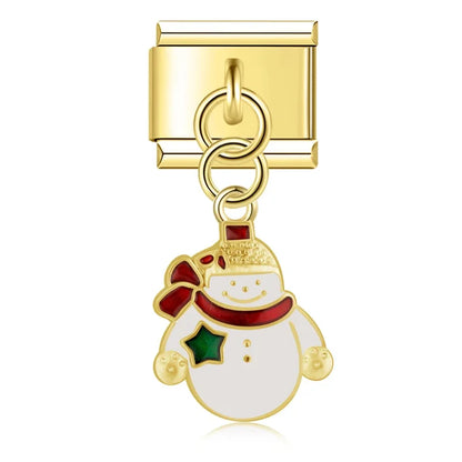 The Christmas Spirit Holiday Dangle Charm in Gold