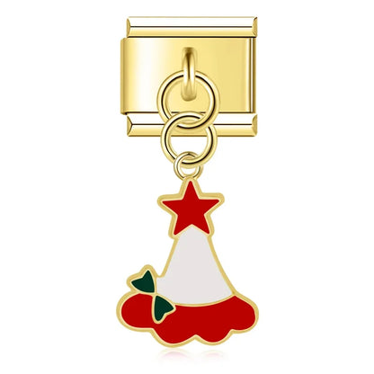 The Christmas Spirit Holiday Dangle Charm in Gold
