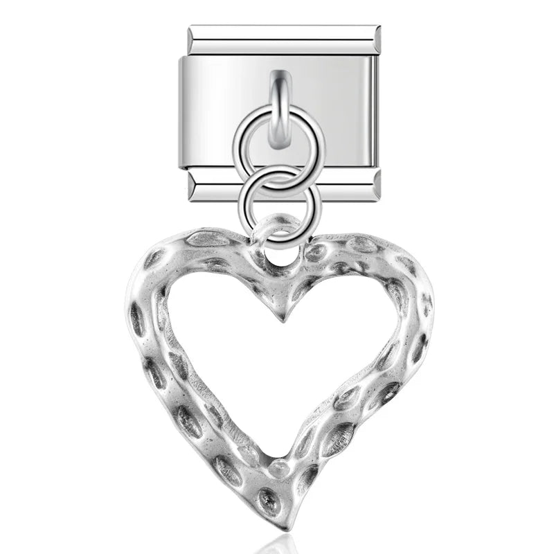 silver dangle charms