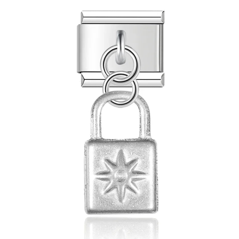 silver dangle charms