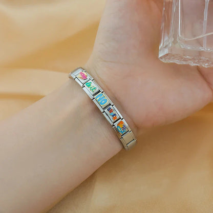 Bold Statement & Expressive Quote Italian Charms — MOM, GRL PWR, Dream Big, WOW! & More