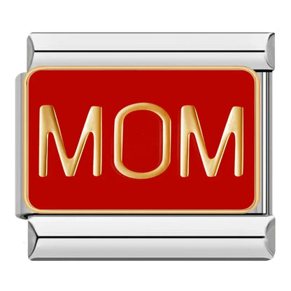 Bold Statement & Expressive Quote Italian Charms — MOM, GRL PWR, Dream Big, WOW! & More