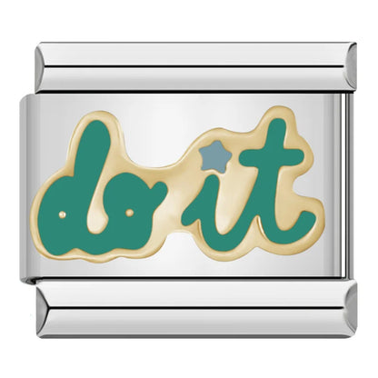 Bold Statement & Expressive Quote Italian Charms — MOM, GRL PWR, Dream Big, WOW! & More