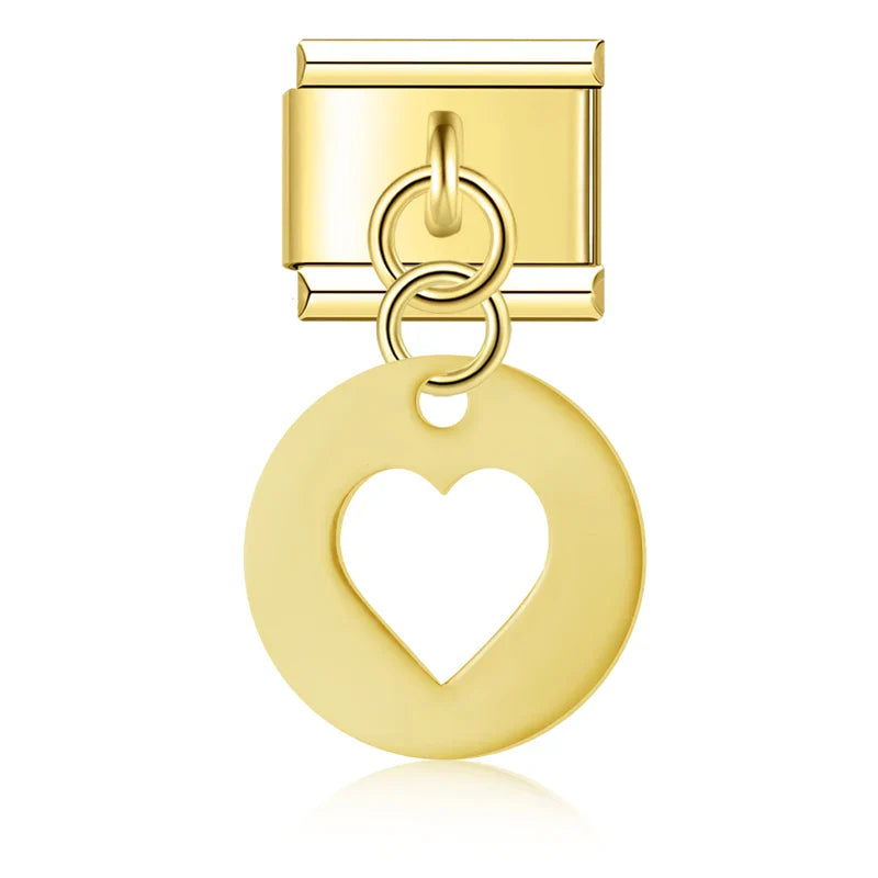 Round Star Heart Cross DJ1512