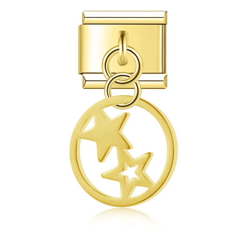 Round Star Heart Cross DJ1512