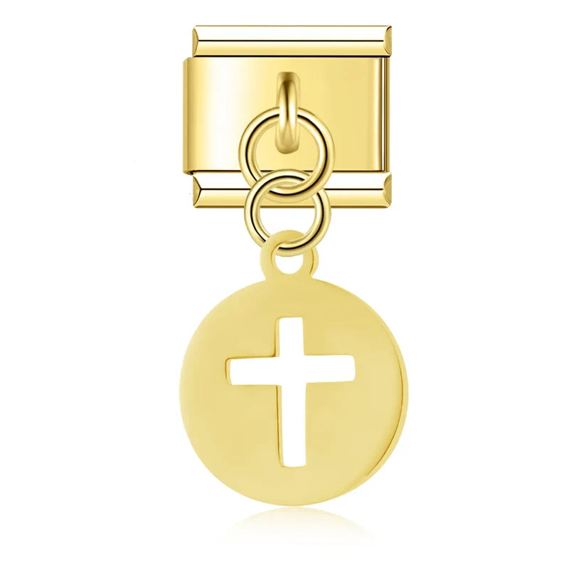 Round Star Heart Cross DJ1512