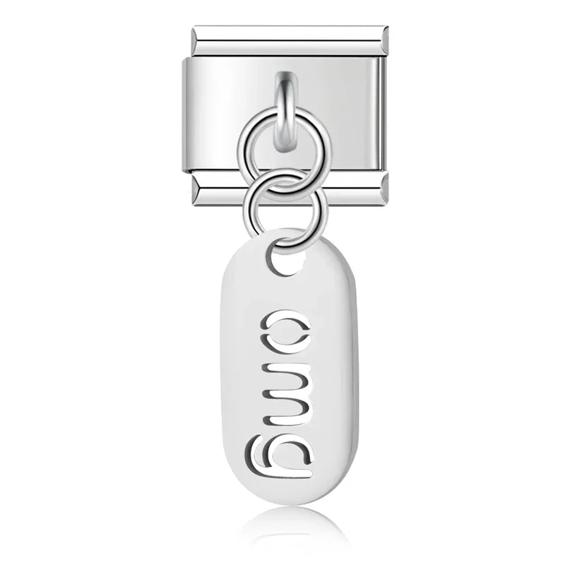 Love Dream Hope Happy Luck OMG charms