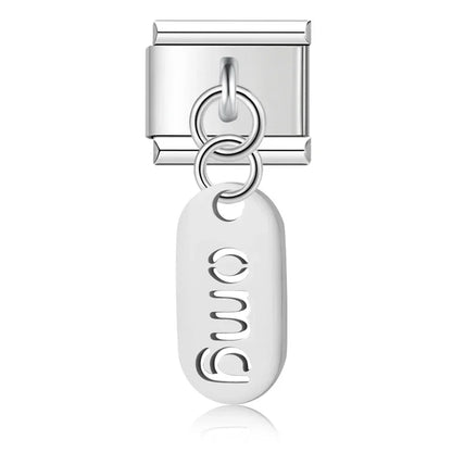 Love Dream Hope Happy Luck OMG charms