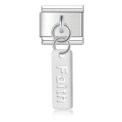 Love Dream Hope Happy Luck OMG charms