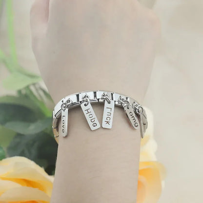 Love Dream Hope Happy Luck OMG charms