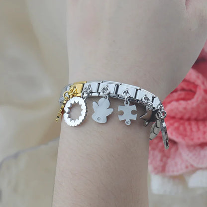 The Star, Angel, Puzzle & Palm Dangle Charm