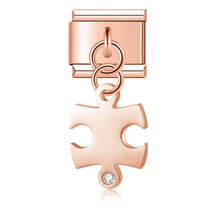 The Star, Angel, Puzzle & Palm Dangle Charm