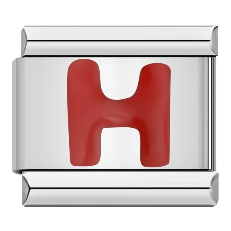 RED LETTERS CHARMS