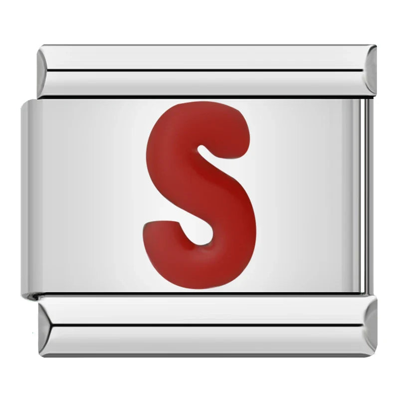 RED LETTERS CHARMS