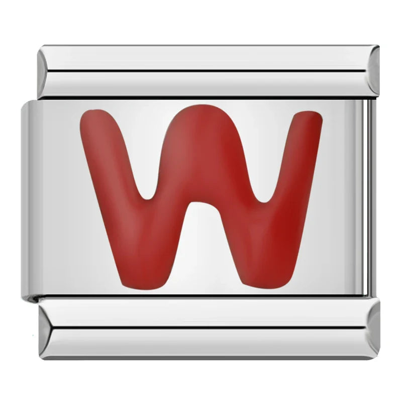 RED LETTERS CHARMS