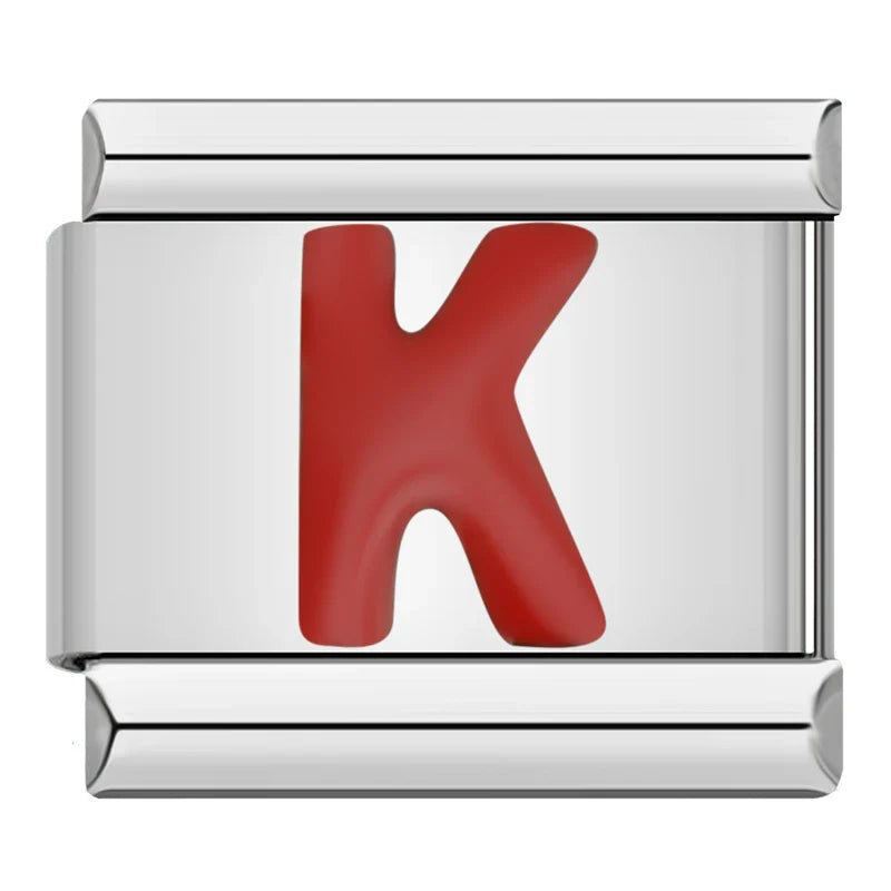 RED LETTERS CHARMS