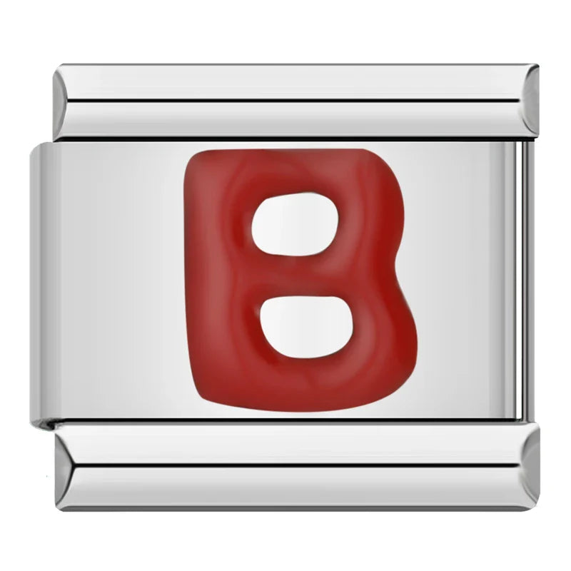 RED LETTERS CHARMS