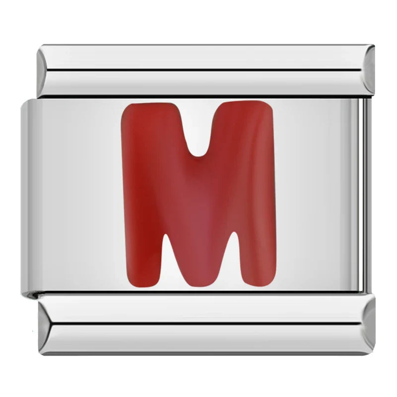 RED LETTERS CHARMS