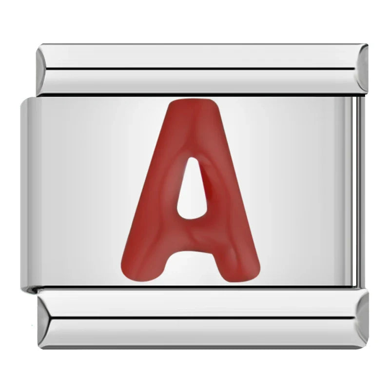 RED LETTERS CHARMS