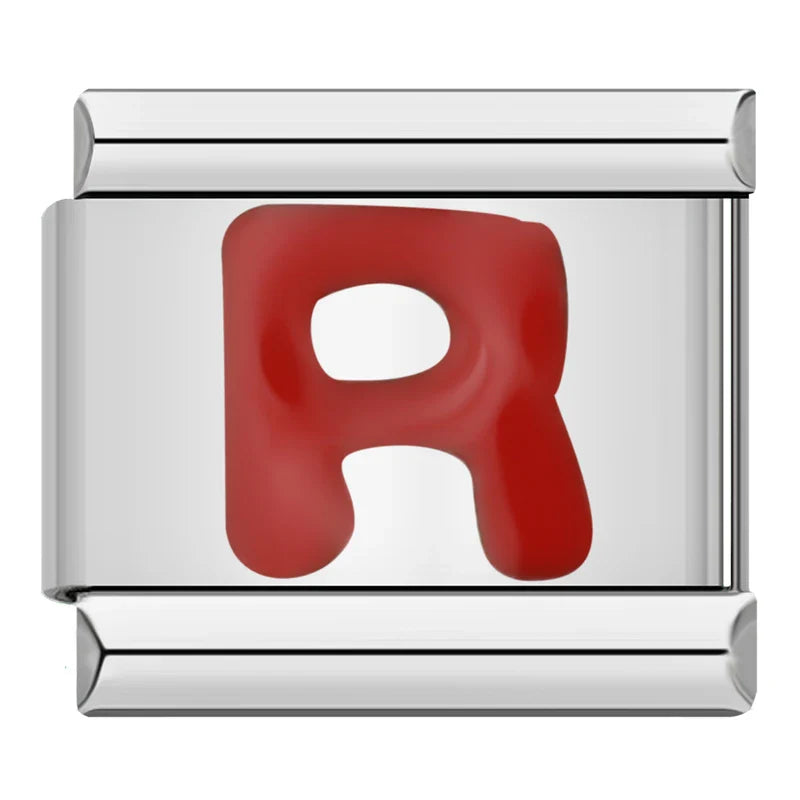RED LETTERS CHARMS