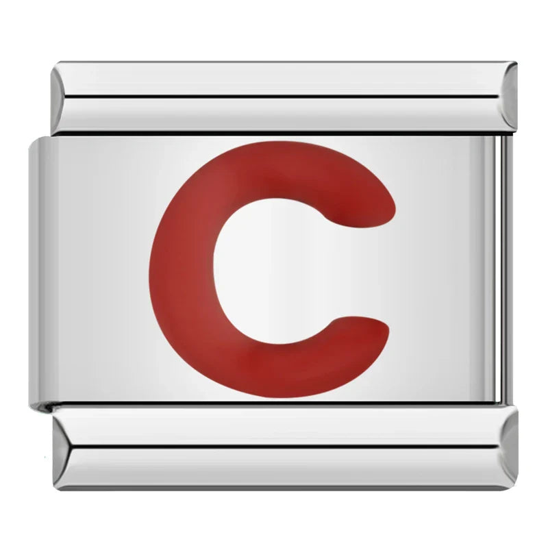RED LETTERS CHARMS