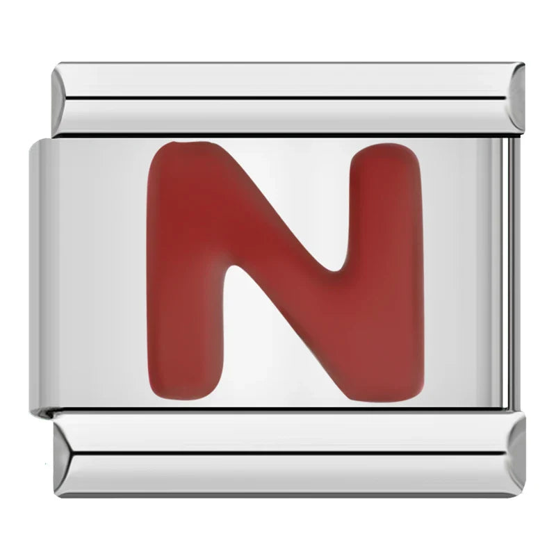 RED LETTERS CHARMS