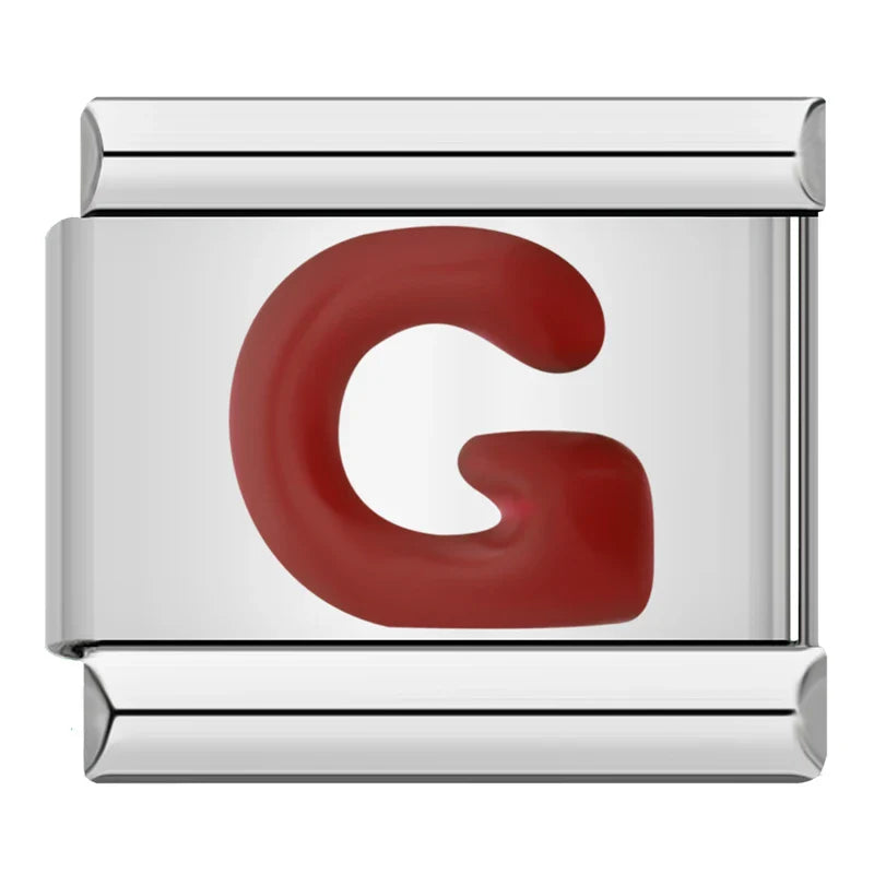 RED LETTERS CHARMS