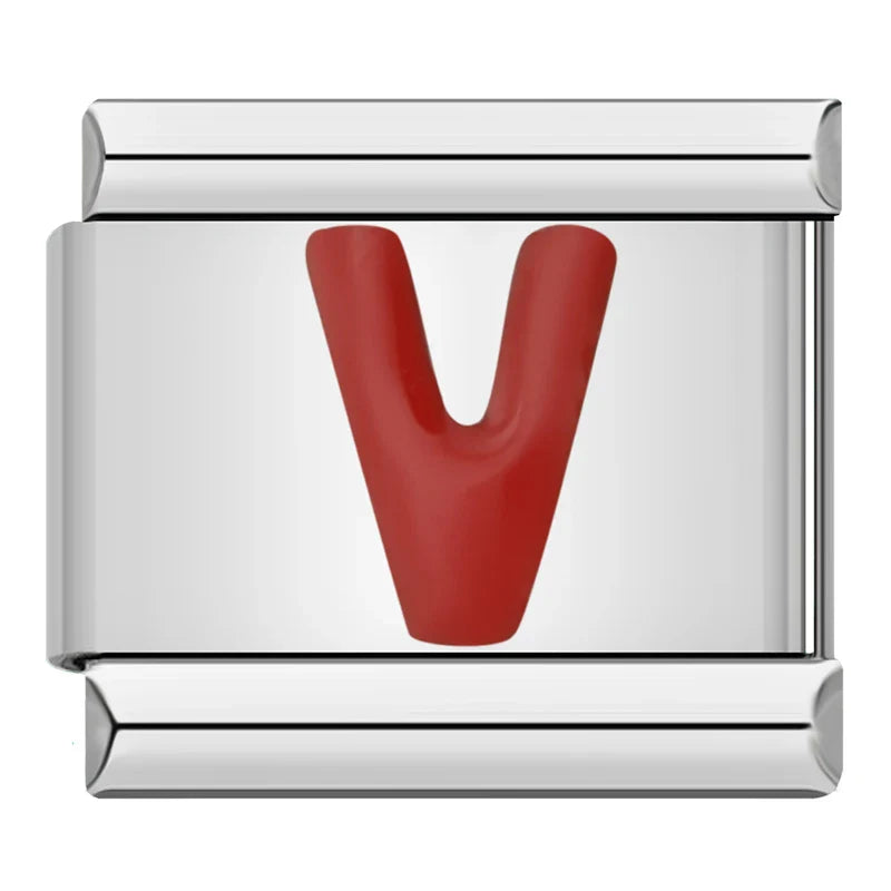 RED LETTERS CHARMS