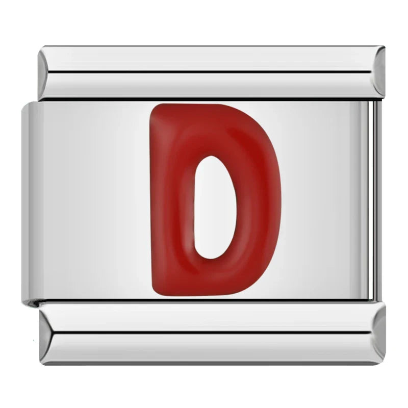 RED LETTERS CHARMS