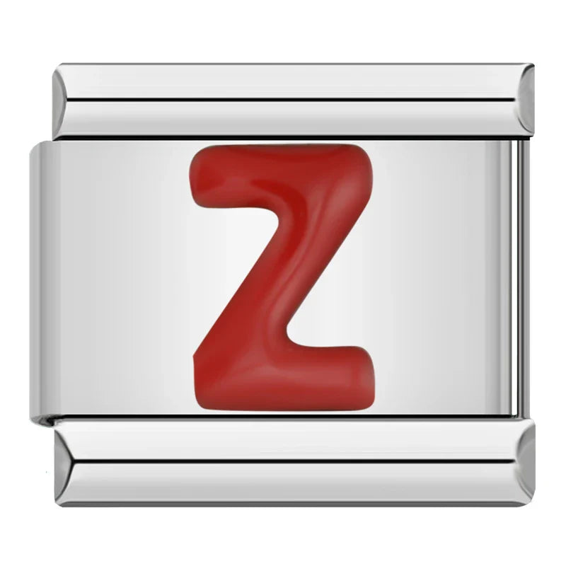 RED LETTERS CHARMS