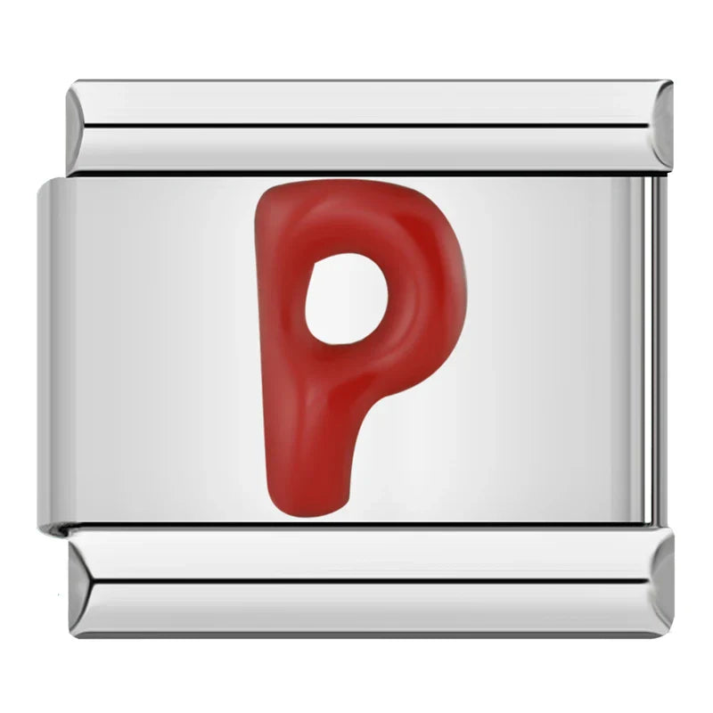 RED LETTERS CHARMS