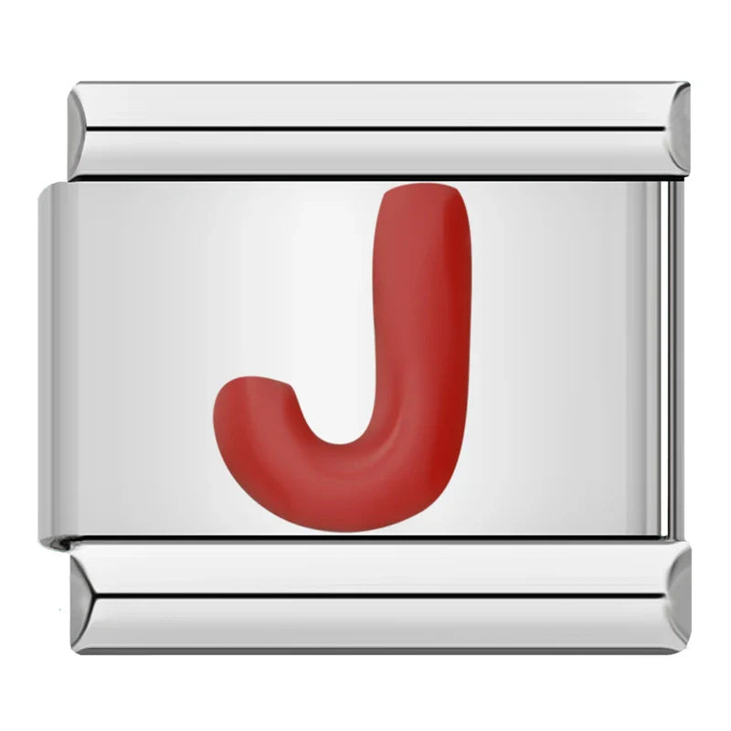 RED LETTERS CHARMS
