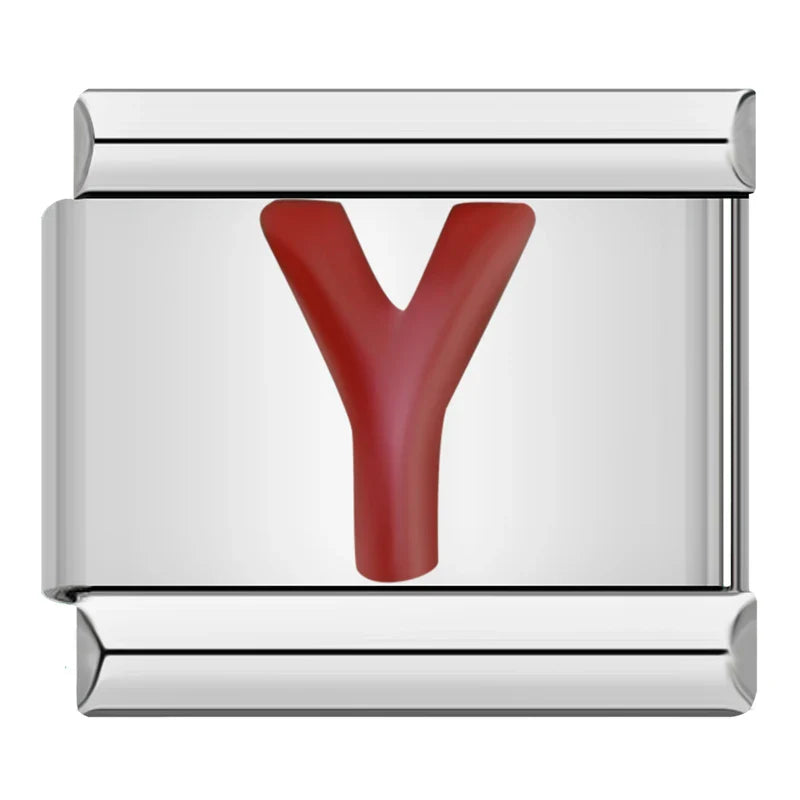RED LETTERS CHARMS