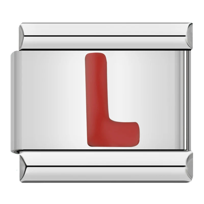 RED LETTERS CHARMS