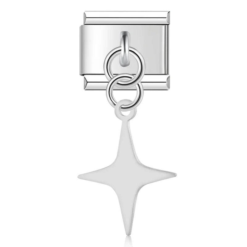 Flower Cross Leafs Bell