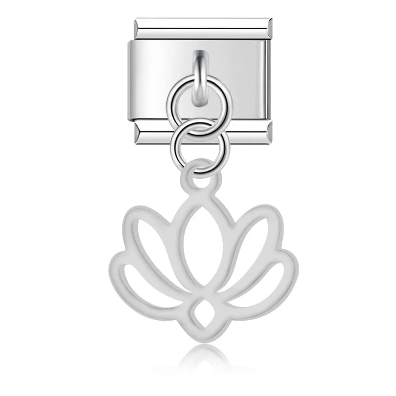 Flower Cross Leafs Bell