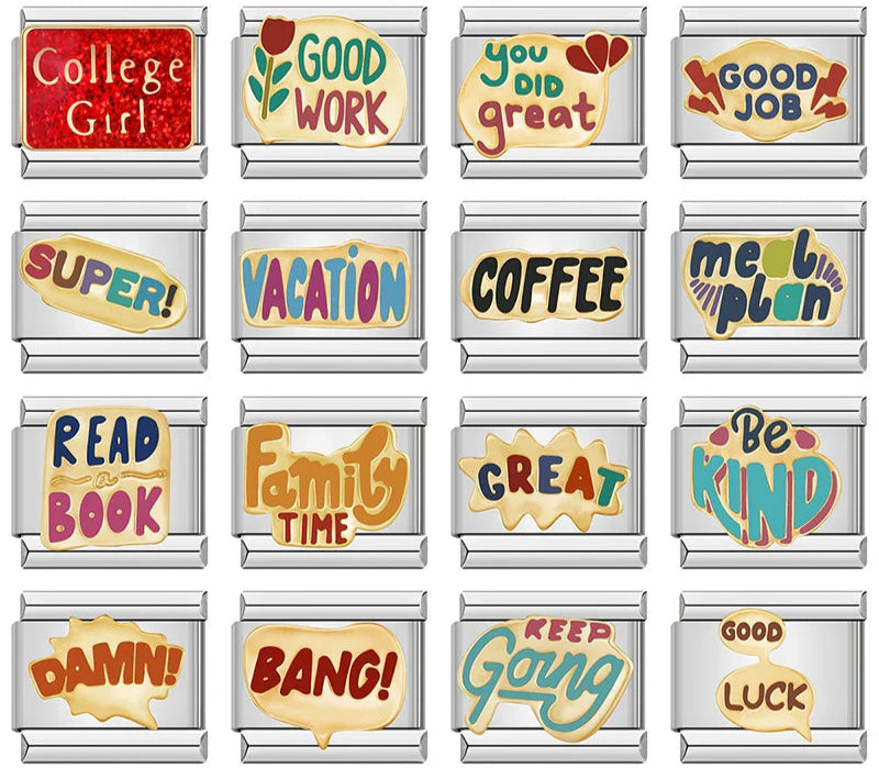 Great SUPER Family Charms Italian Links DJ666-B-1270