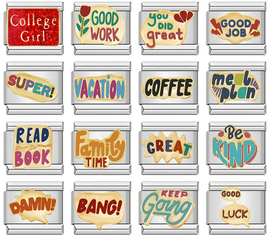 Great SUPER Family Charms Italian Links DJ666-B-1270