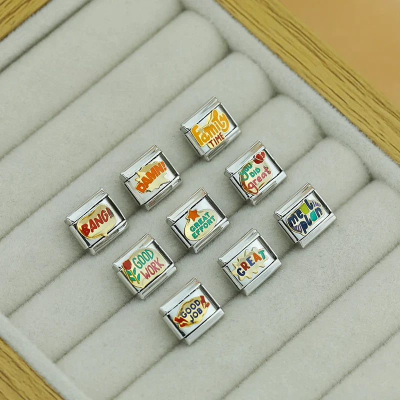 Great SUPER Family Charms Italian Links DJ666-B-1270