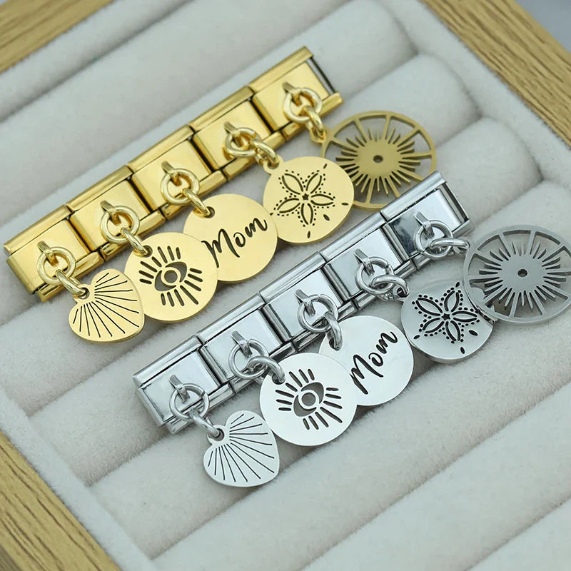 Mom Eye Round Heart Love  DJ1234