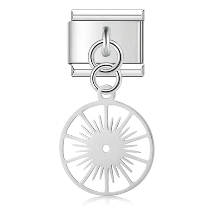 Enamel Lipstick & Makeup Dangle Charm for Charm Bracelets
