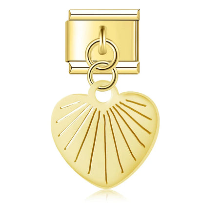 Enamel Lipstick & Makeup Dangle Charm for Charm Bracelets