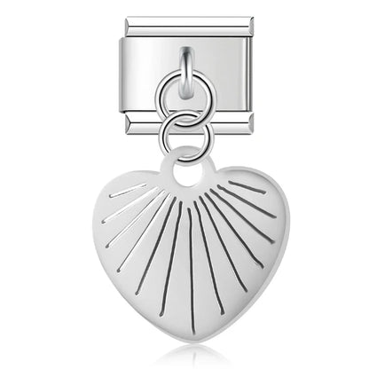 Enamel Lipstick & Makeup Dangle Charm for Charm Bracelets