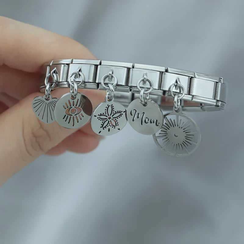 Mom Eye Round Heart Love  DJ1234