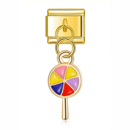 Enamel Sloth Dangle Charm