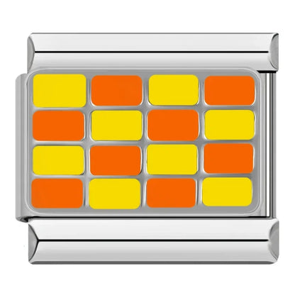 Colourful Checkerboard & 21st Birthday Italian Charms — 8 Colourways + Birthday Cake Link