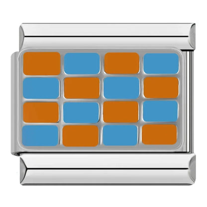 Colourful Checkerboard & 21st Birthday Italian Charms — 8 Colourways + Birthday Cake Link
