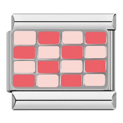 Colourful Checkerboard & 21st Birthday Italian Charms — 8 Colourways + Birthday Cake Link