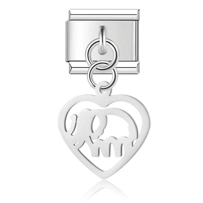 Enamel Sun & Sunshine Dangle Charm for Charm Bracelets