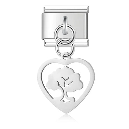 Enamel Sun & Sunshine Dangle Charm for Charm Bracelets